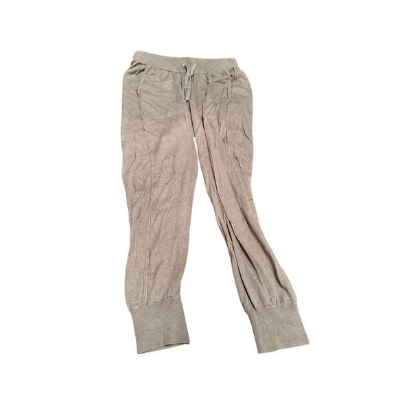 Splendid Women's sweater jogger pants Size Small NEW NWT tan brown - Picture 1 of 9